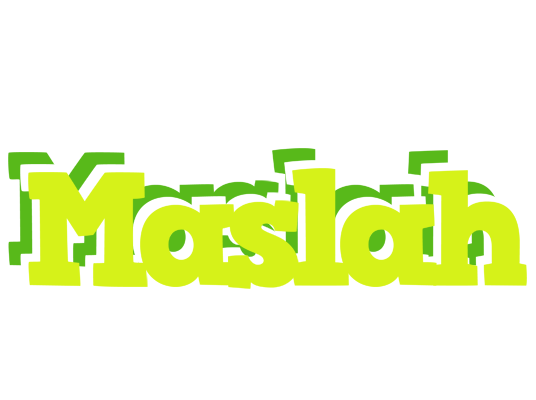 Maslah citrus logo
