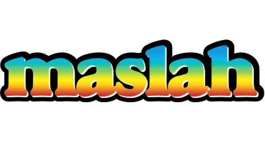 Maslah color logo