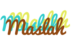 Maslah cupcake logo