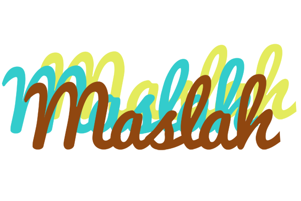 Maslah cupcake logo
