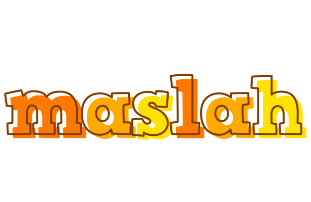 Maslah desert logo