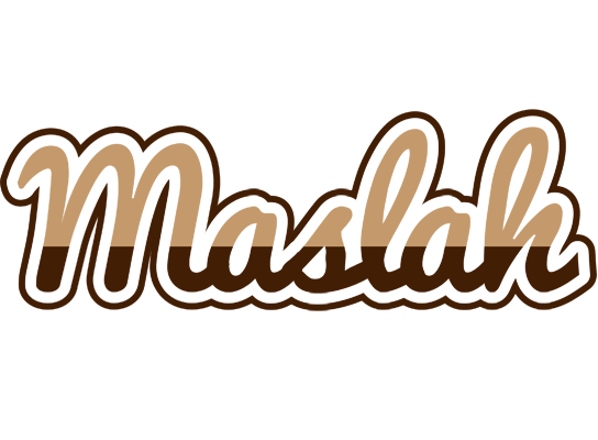 Maslah exclusive logo