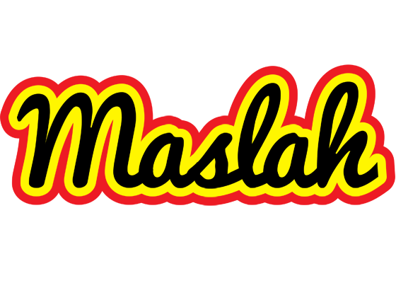 Maslah flaming logo