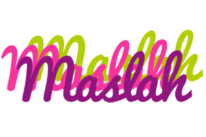 Maslah flowers logo