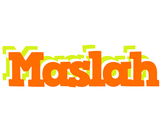 Maslah healthy logo