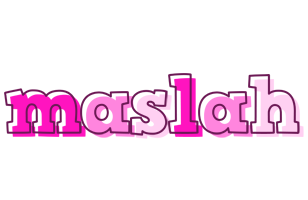 Maslah hello logo