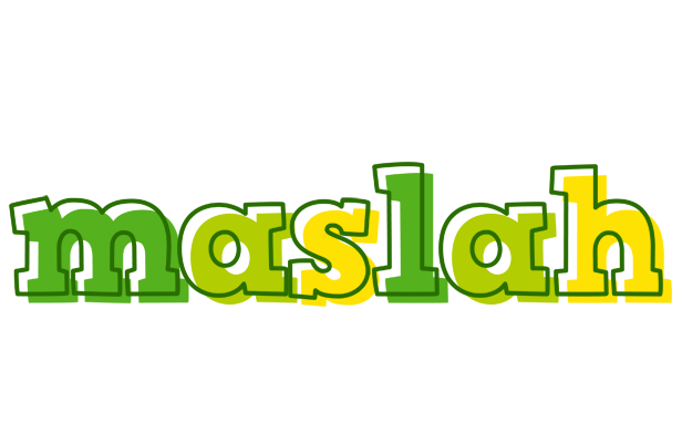 Maslah juice logo