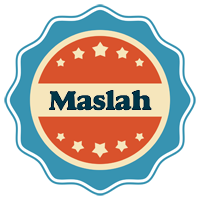 Maslah labels logo