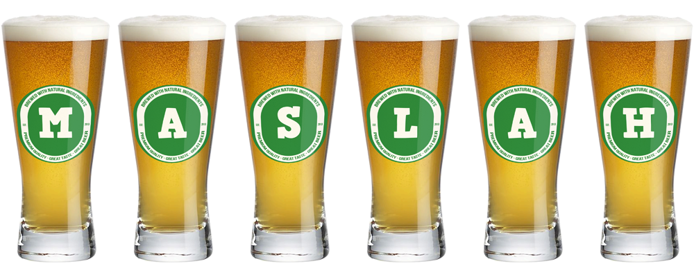 Maslah lager logo