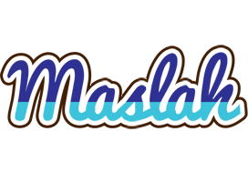 Maslah raining logo