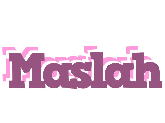 Maslah relaxing logo