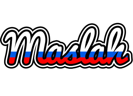 Maslah russia logo