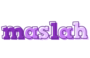 Maslah sensual logo