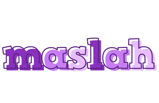 Maslah sensual logo