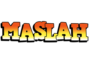 Maslah sunset logo