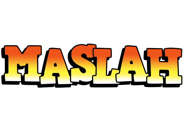 Maslah sunset logo