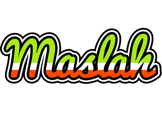 Maslah superfun logo