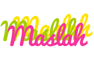 Maslah sweets logo