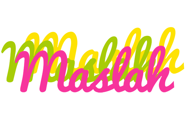 Maslah sweets logo