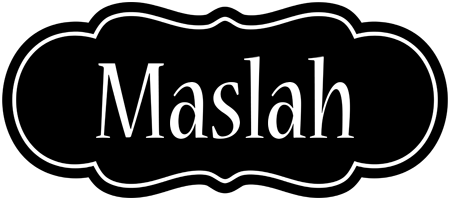 Maslah welcome logo