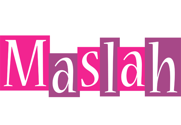 Maslah whine logo