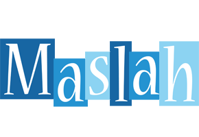 Maslah winter logo