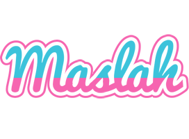 Maslah woman logo