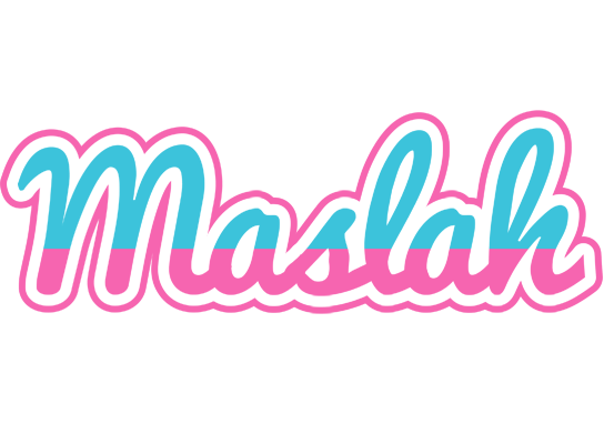 Maslah woman logo