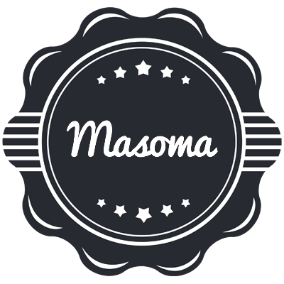 Masoma badge logo