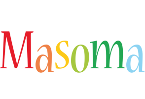 Masoma birthday logo