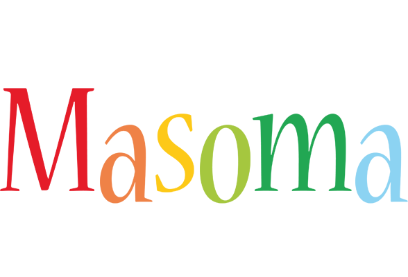 Masoma birthday logo