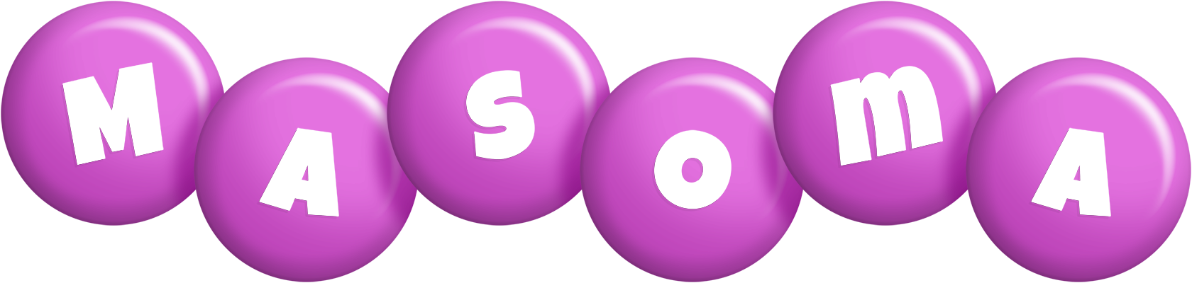 Masoma candy-purple logo