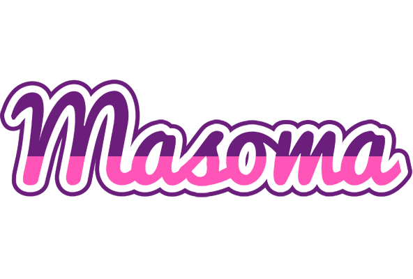 Masoma cheerful logo