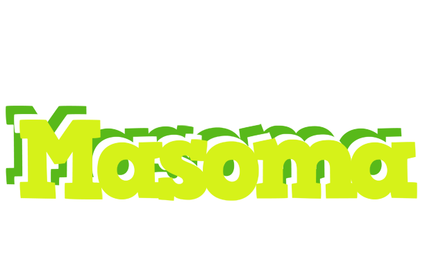Masoma citrus logo
