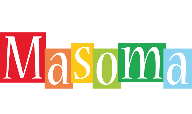 Masoma colors logo