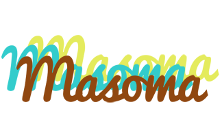 Masoma cupcake logo