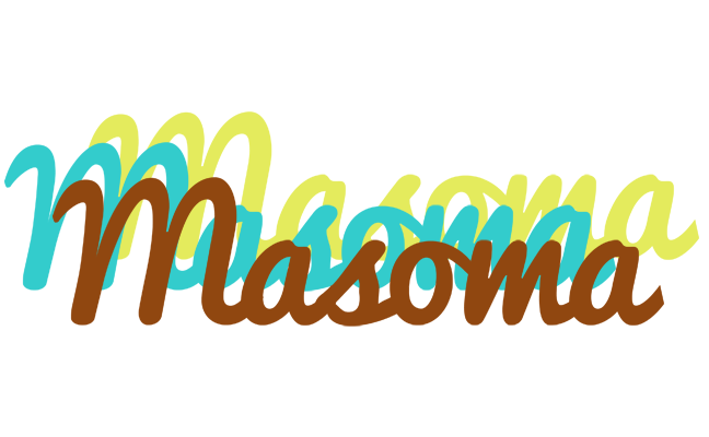 Masoma cupcake logo