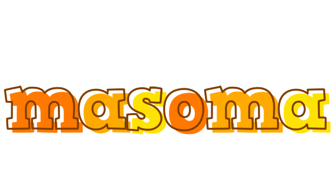 Masoma desert logo