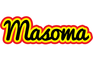 Masoma flaming logo