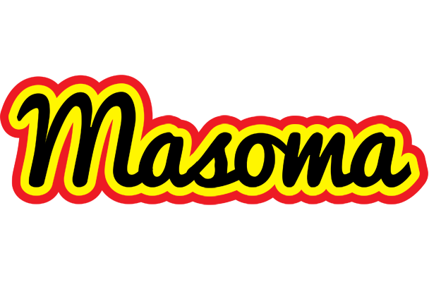 Masoma flaming logo