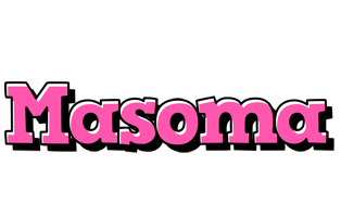 Masoma girlish logo