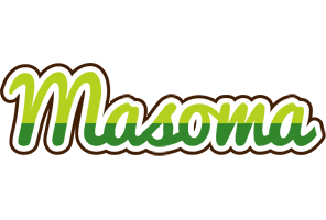 Masoma golfing logo