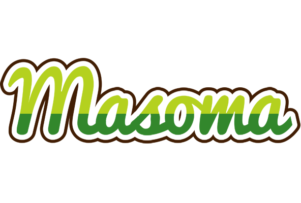 Masoma golfing logo