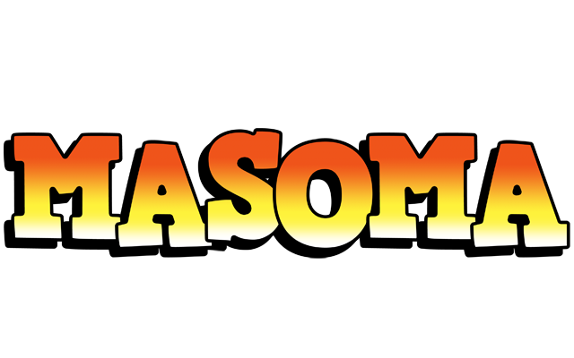 Masoma sunset logo
