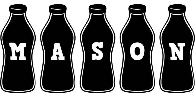 Mason bottle logo
