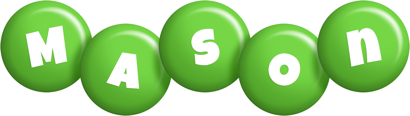 Mason candy-green logo
