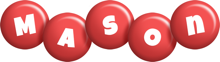 Mason candy-red logo