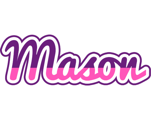 Mason cheerful logo