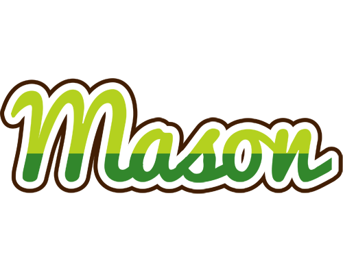 Mason golfing logo