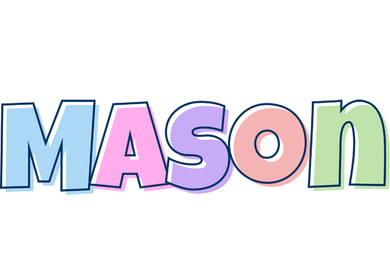 Mason pastel logo